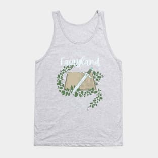 Fantasy shirt, "I Survived Fairyland" Tank Top